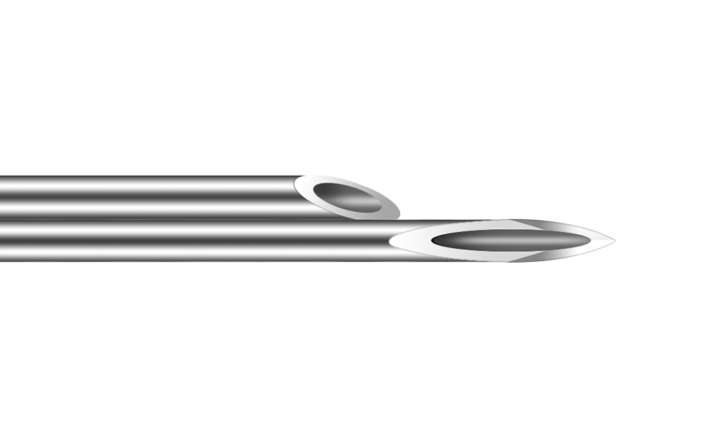 Two molars needle